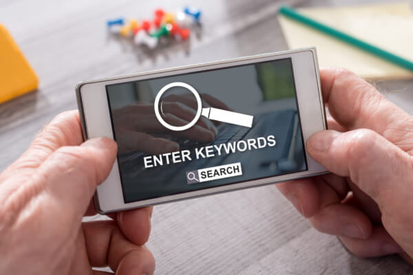 A keyword research on mobile