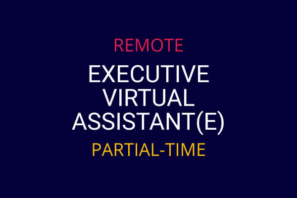 Hiring a remote executive virtual manager in partial-time