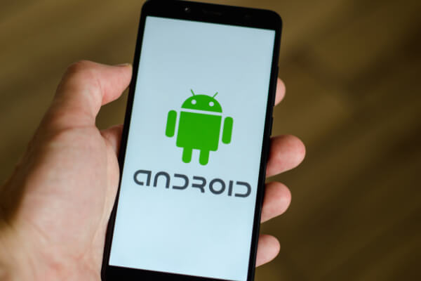 A mobile user on Android